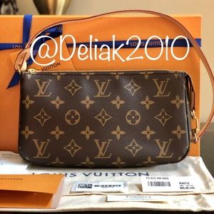 NEW Louis Vuitton Pochette Accessoires NM Monogram